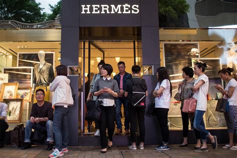 hermes china record sales|hermes sales in china.